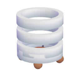 round candle holder