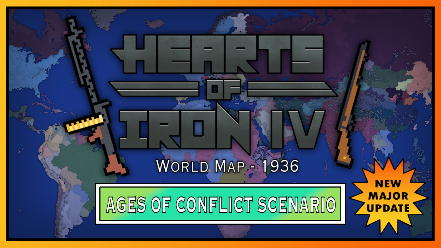 HEARTS OF IRON IV (The Road to War) - 1936