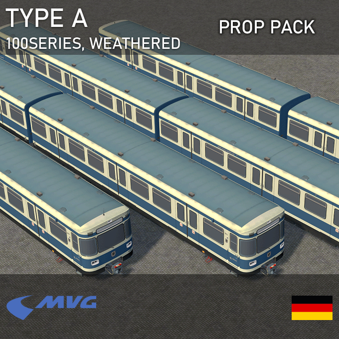 MVG TypA 100 Series 'Weathered' (Prop Pack)