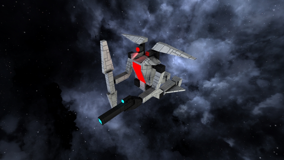 Stealth Hunter mech (Fighter Blueprint) preview