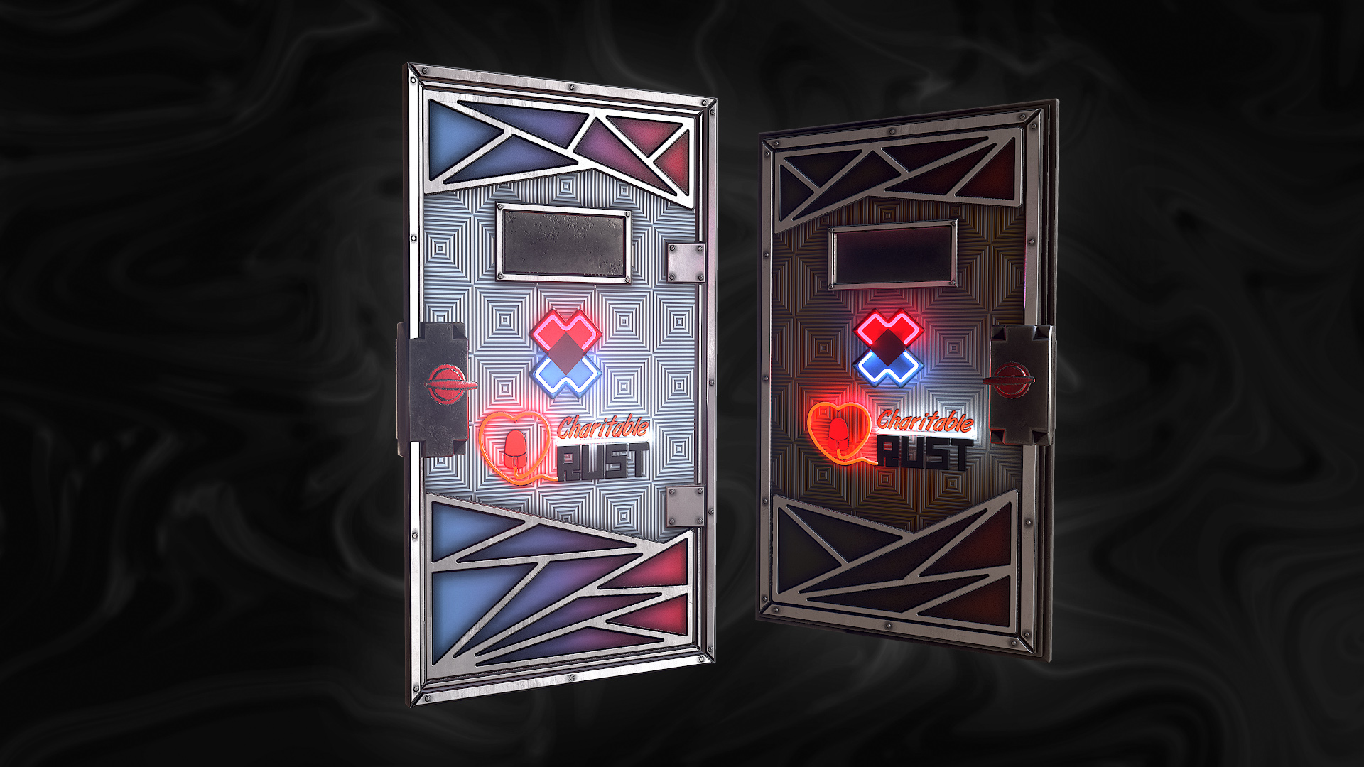 Charitable Rust 2021 Armored Door