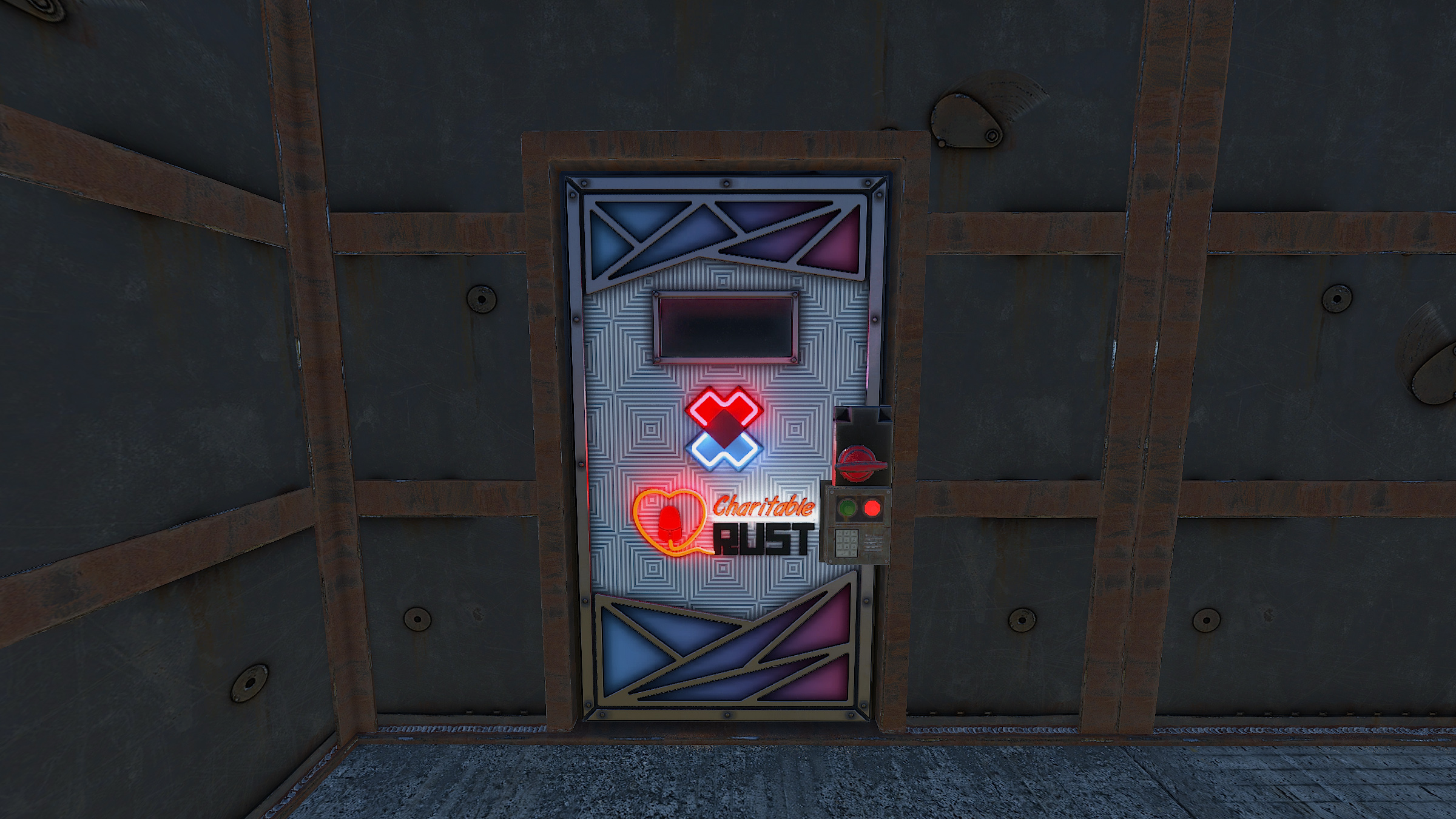 Charitable Rust 2021 Armored Door
