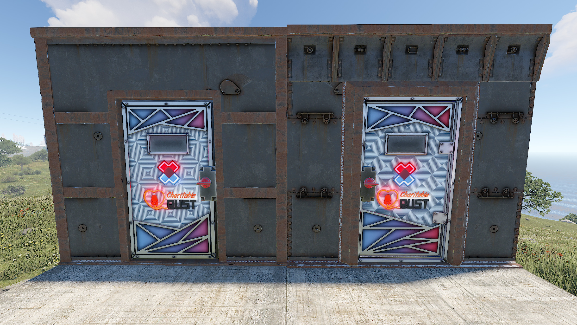 Charitable Rust 2021 Armored Door