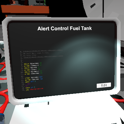 Alert Control Fuel Tank