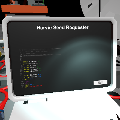 Harvie Seed Requester