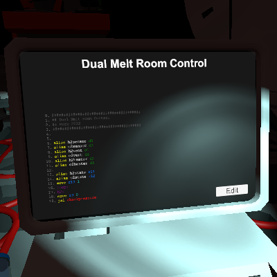 Dual Melt Room Control
