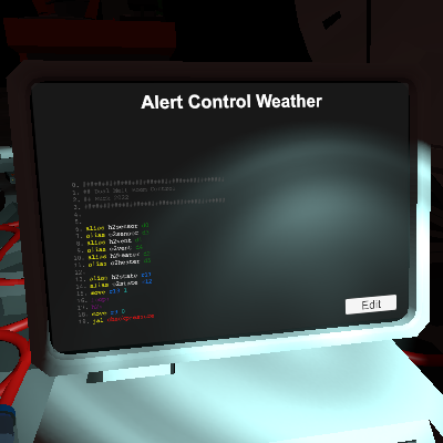 Alert Control Weather