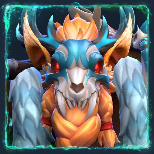 Frost beast
head