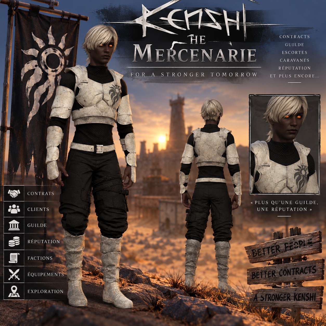 THE MERCENARIE — GUILD ARMOR