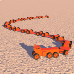 TC-497 Overland Train, Mk II - With 12 Trailers