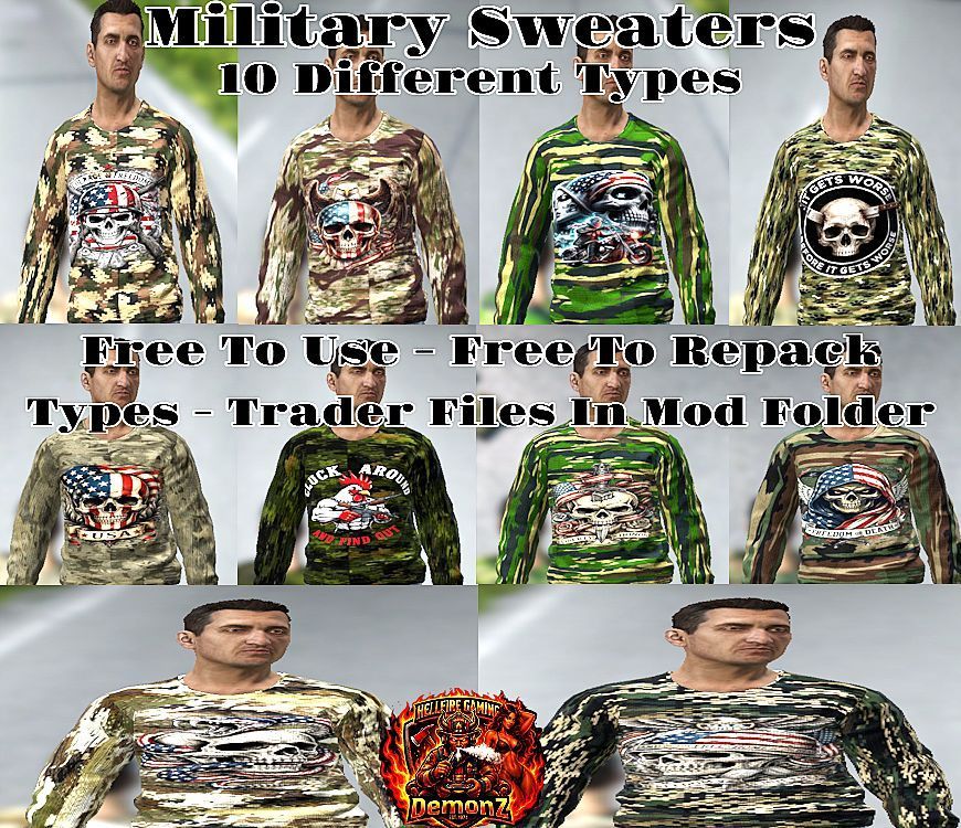 HellfireGaming_MilitarySweaters