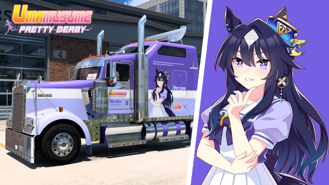 Kenworth W900 Verxina - Umamusume: Pretty Derby Skin