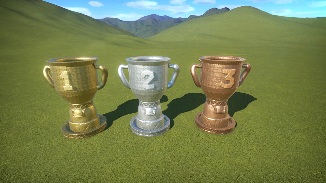Trophy set preview