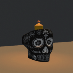Sugar Skull - Black