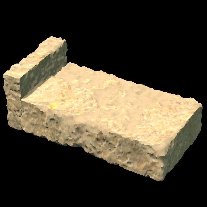 Rock bed single 8
