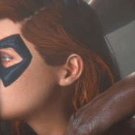 Batgirl Fucked by two Black Bulls 4K