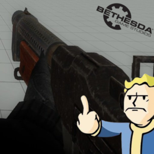 Fallout 5 Leaked shotgun (on l4d1+2=3 anims)