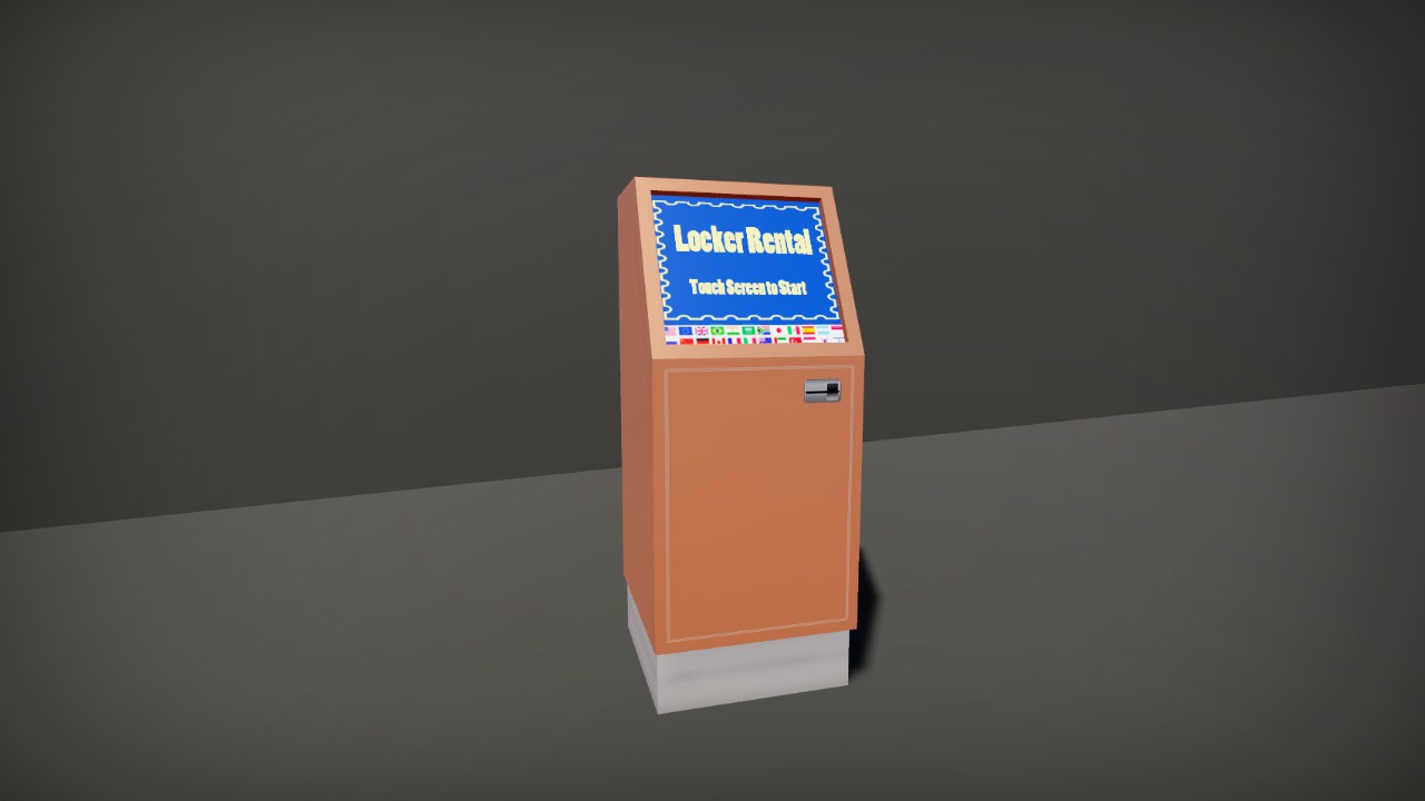 Locker Rental Machine