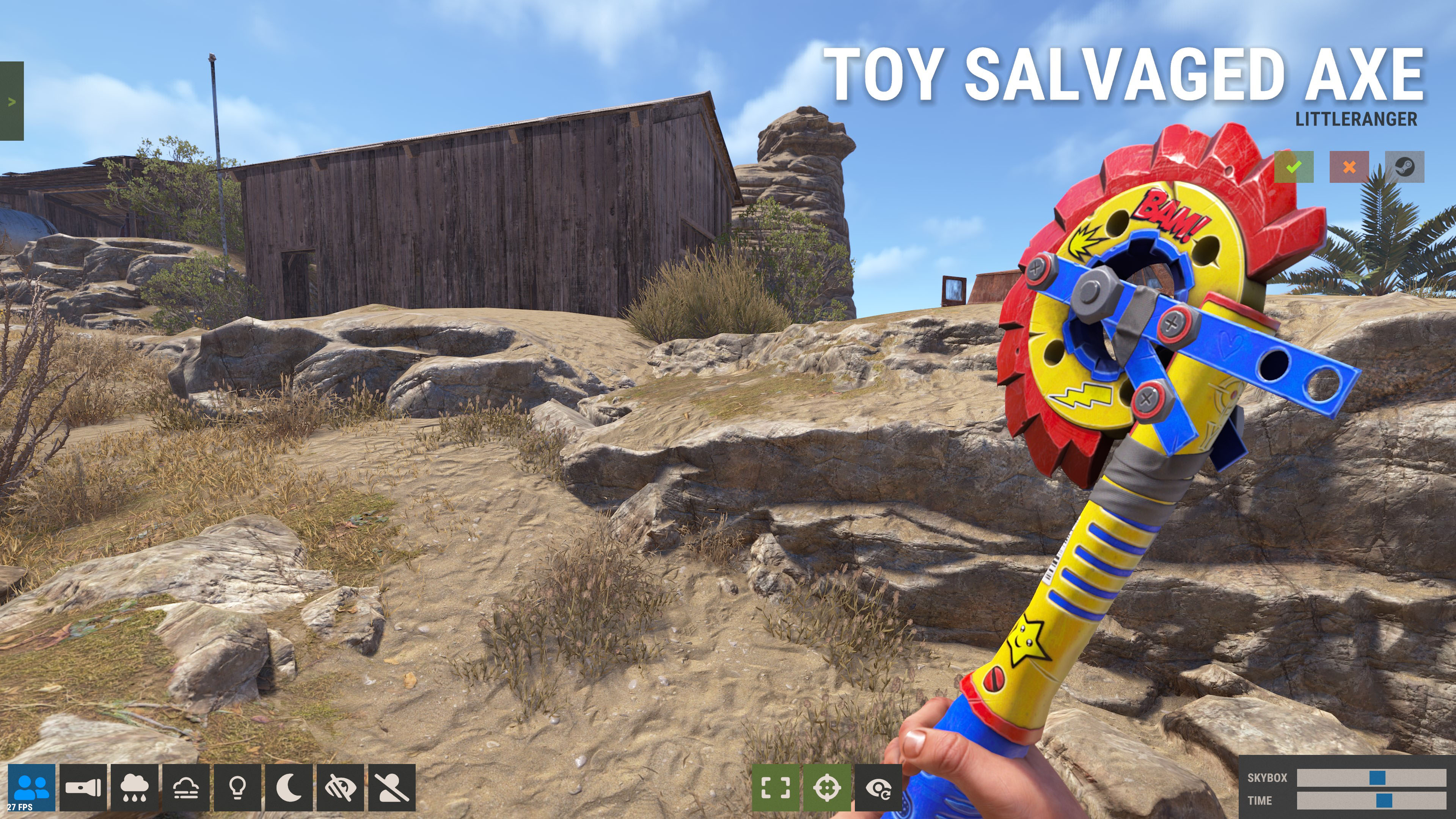 Toy Salvaged Axe thumbnail 7