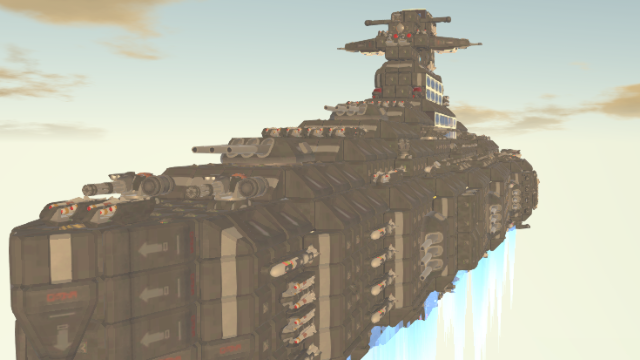 高速空中戦艦　建御雷