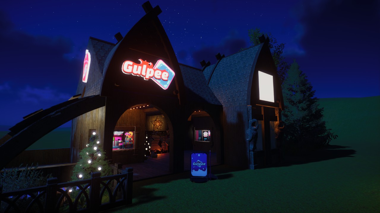 Christmas shop shell preview