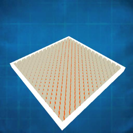 31 x 31 x 2  flooring pattern