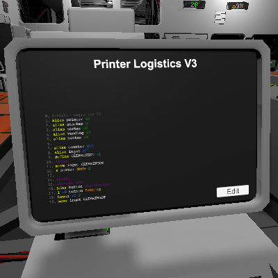 Printer Logistics V3