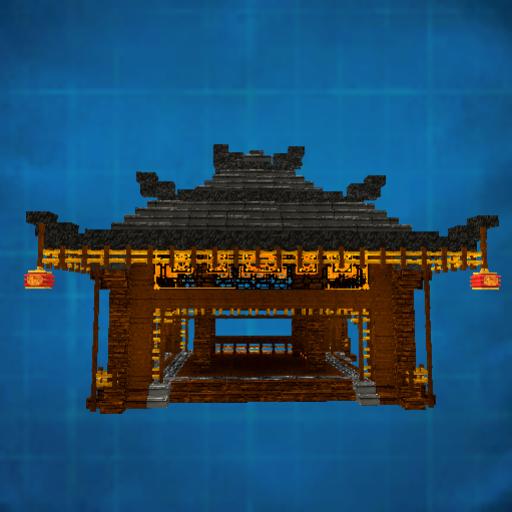 Oriental style pavillion