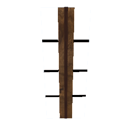 Double modern lamp post preview