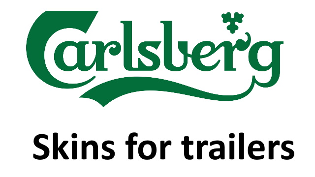 Carlsberg trailer skins