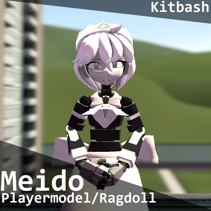 [Kitbash] Meido Playermodel/Ragdoll (For Gooner Only)

