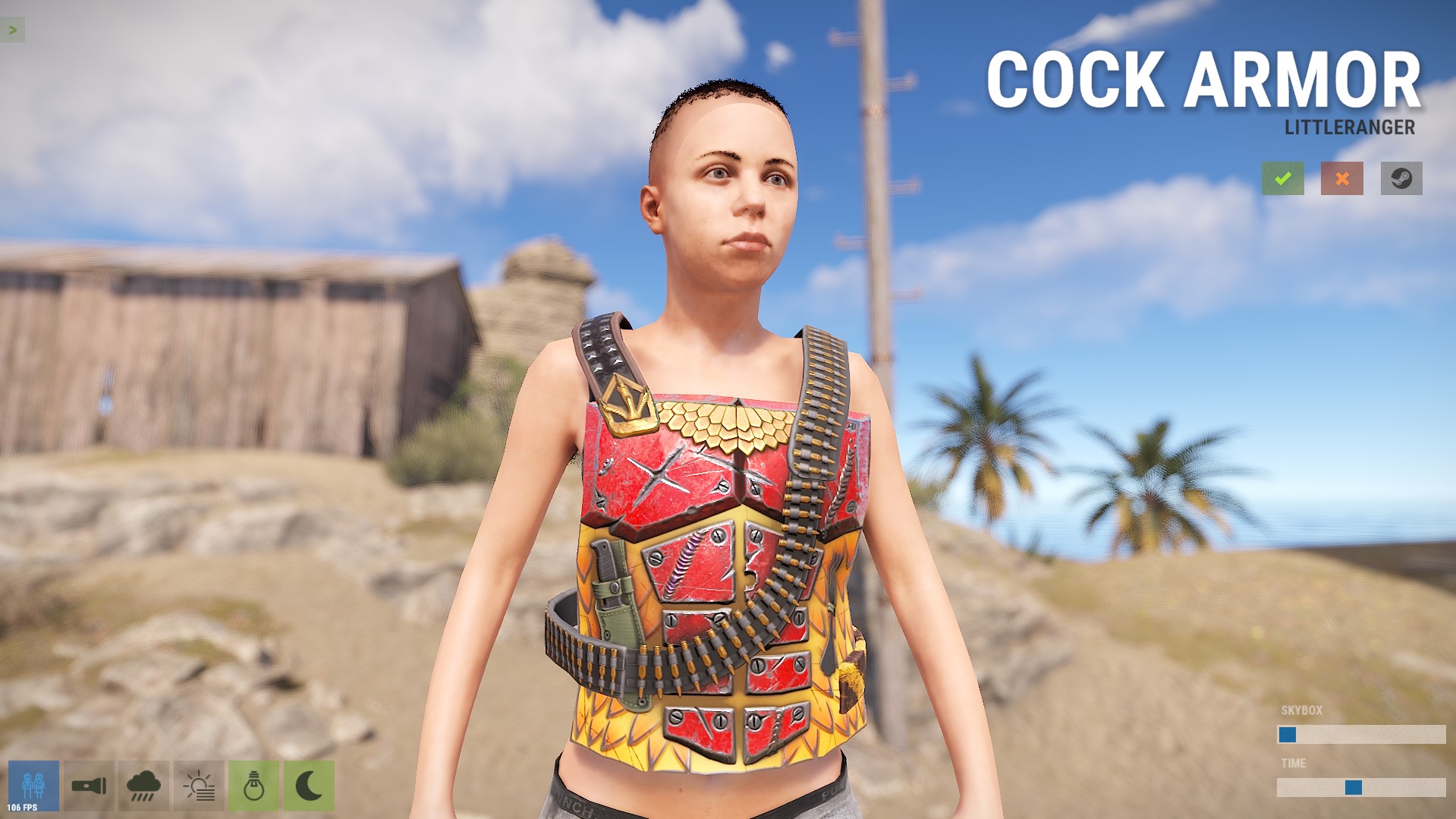 Cock Chestplate screenshot 1