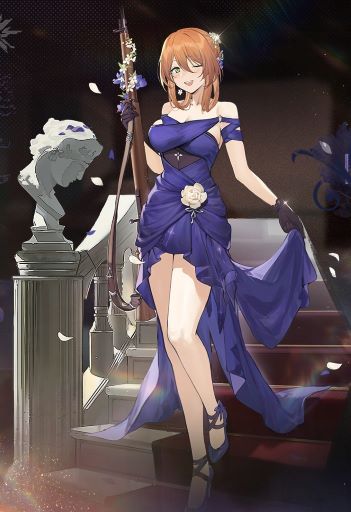 少女前线2：追放 春田 灯火下的女王（Girls' Frontline 2: Exilium springfiled Queen in Radiance）