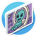 Alien MRI (Xray) Canvas