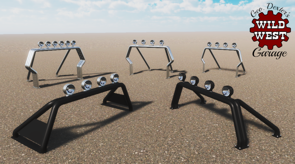 Roll Bars for Pickup DLC trucks preview