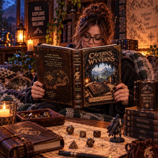 Caverns and Wyverns - Players Journal preview