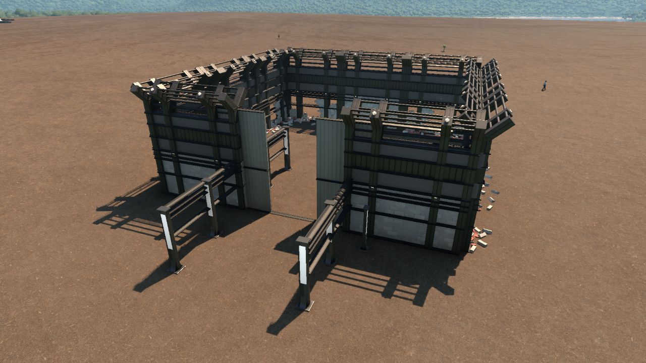 Destroyed Backstage Containment