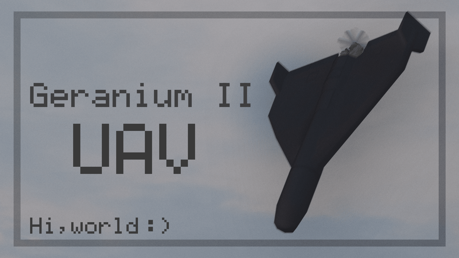 Geranium ll - Attack UAV