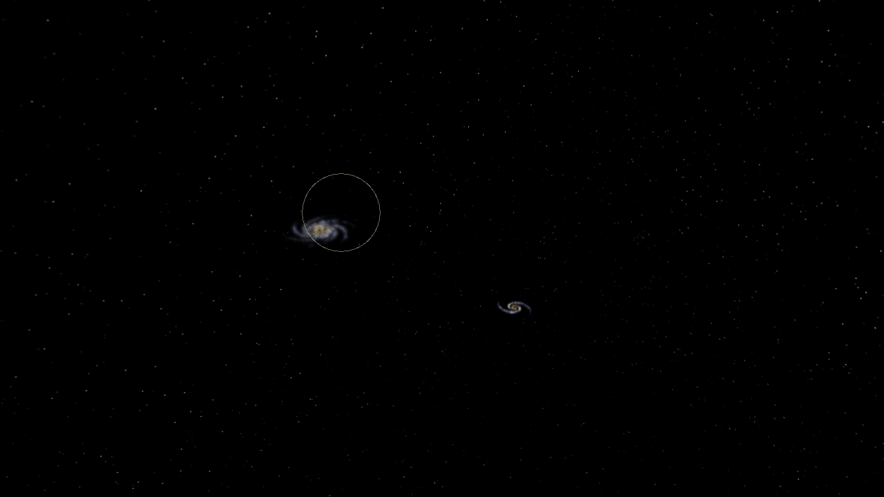 the Yepe Spinner Galaxy Paasing By the yepe Galaxy