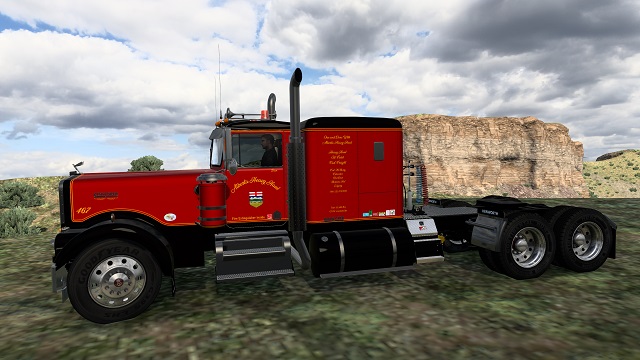 Alberta Heavy Haul skin for the 4K Modding W900A