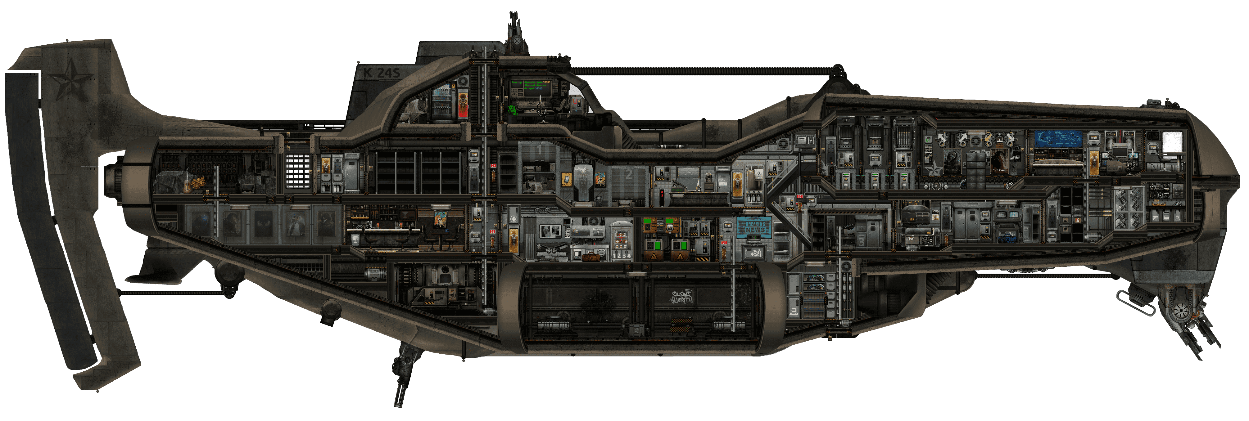 K-24S Crocodile – Barotrauma Mod