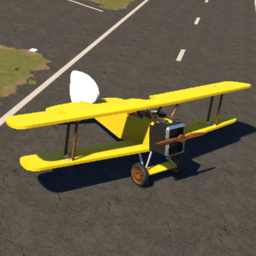Softbody Bi-plane Yellow