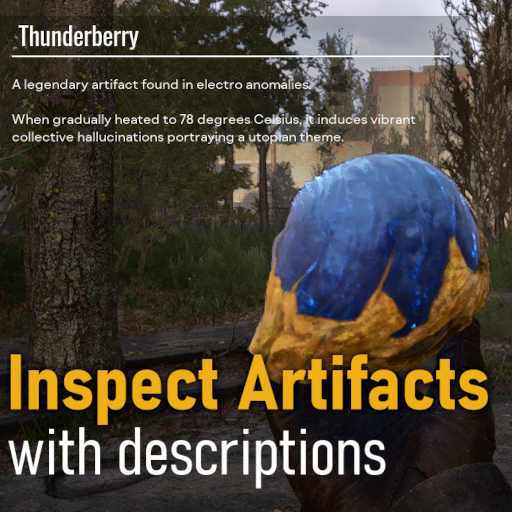 Inspect Artifacts with descriptions preview