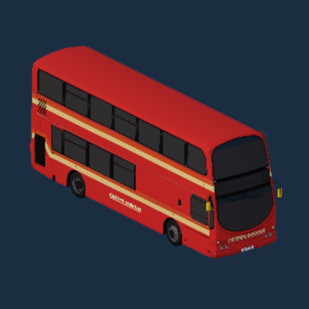FICTIONAL Wright Eclipse Gemini 1 B7TL First Eastern Counties Heritage Livery