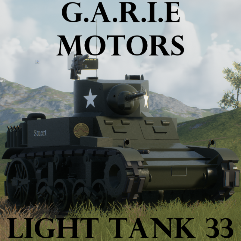 G.A.R.I.E Motors Light Tank 33 A (GM-LT-33A)