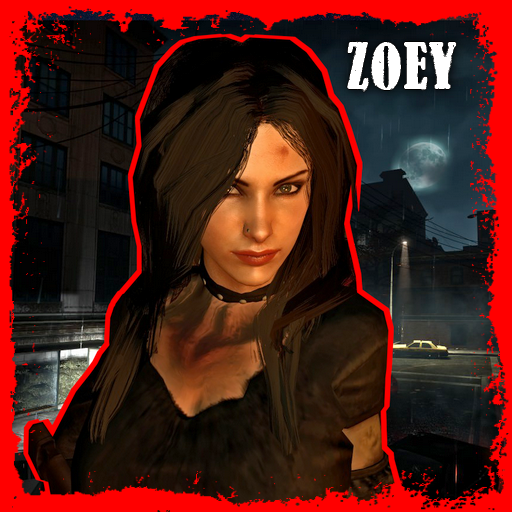 Zoey Dressed as Huntress
