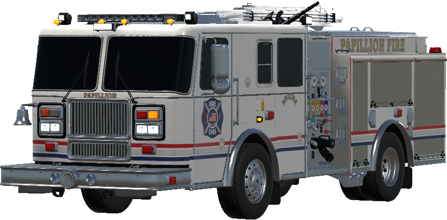 Papillion Nebraska Fire Rescue Engine