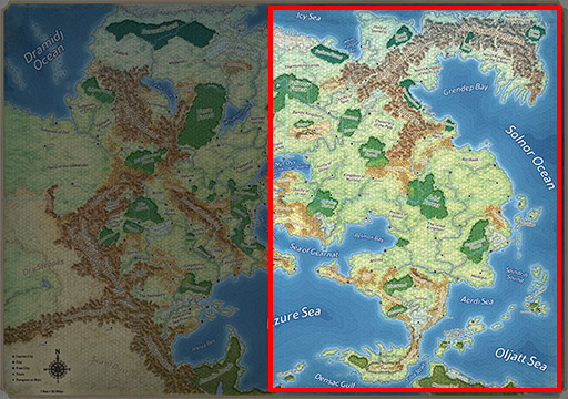Eastern Flanaess (7p)