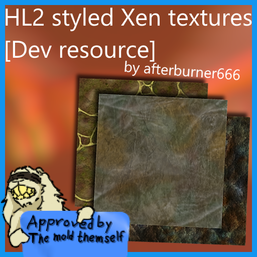 HL2 styled Xen textures by afterburner666 [Dev resource] preview