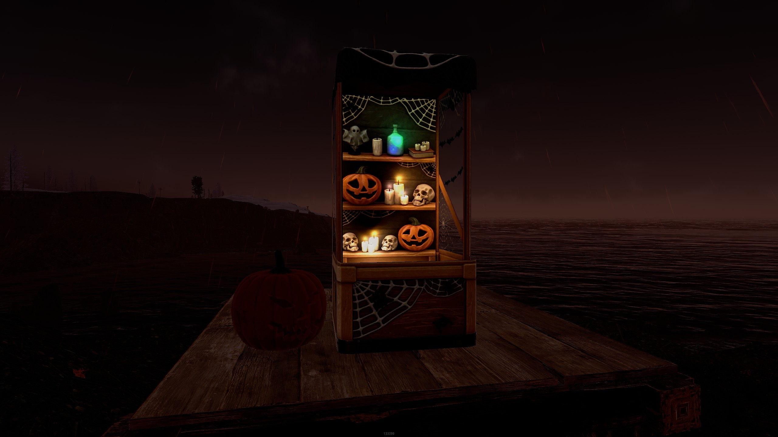 Spooky Harvest Fridge